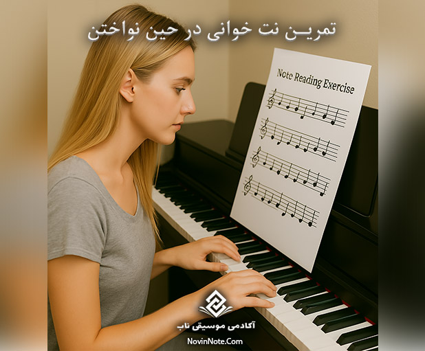 تقویت مهارت نت‌خوانیراهنمای جامع خواندن نت موسیقی
